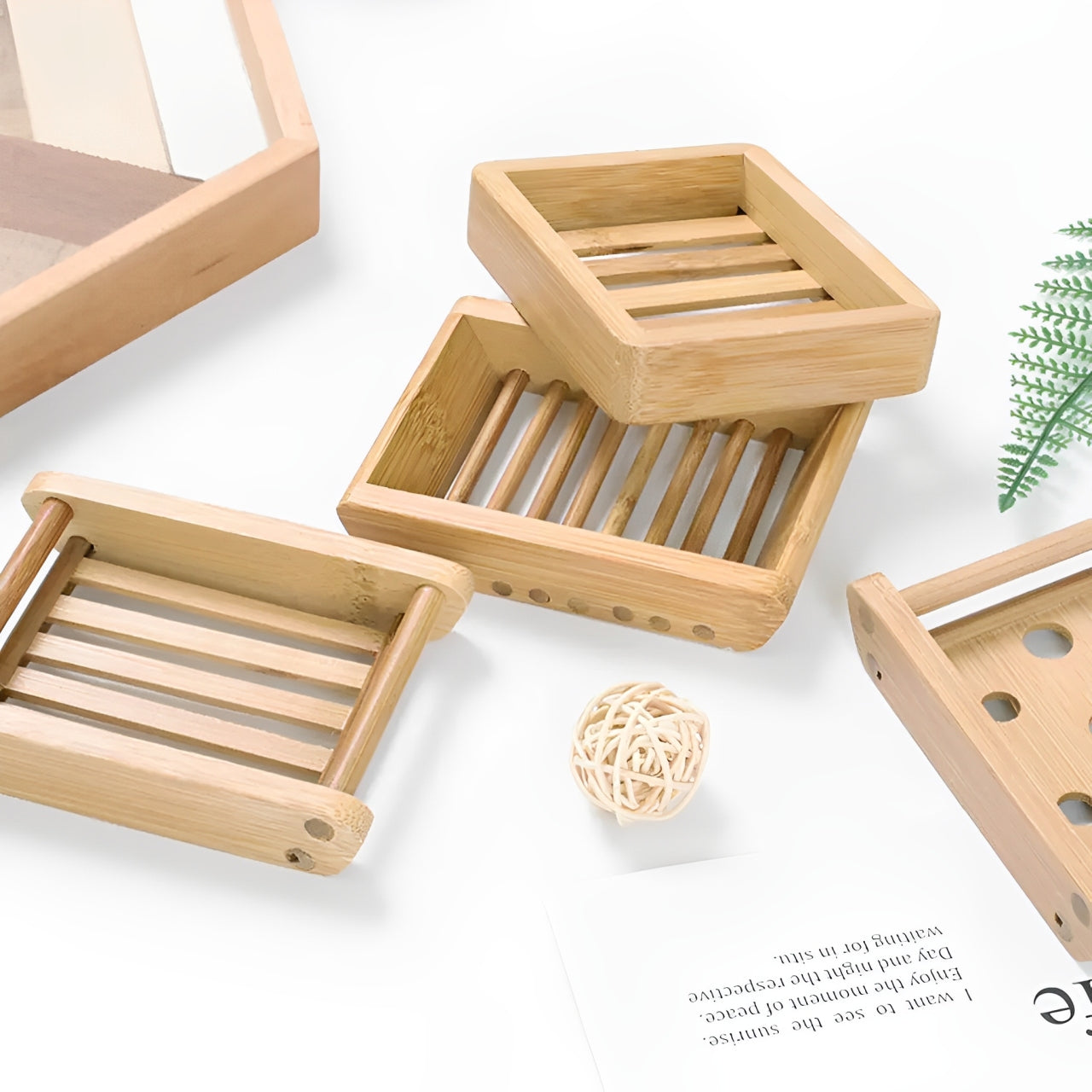 Bamboo Soap Nest
