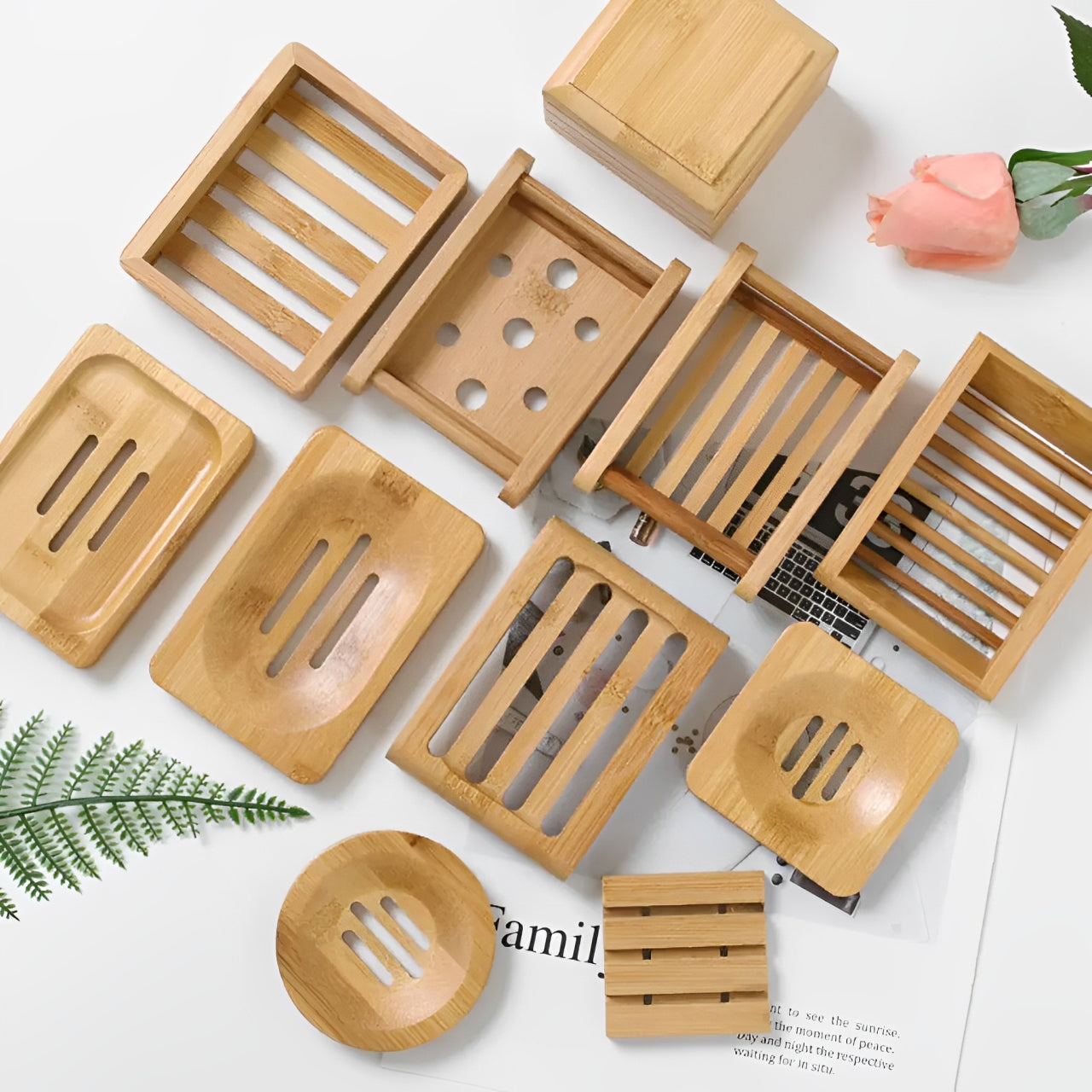 Bamboo Soap Nest