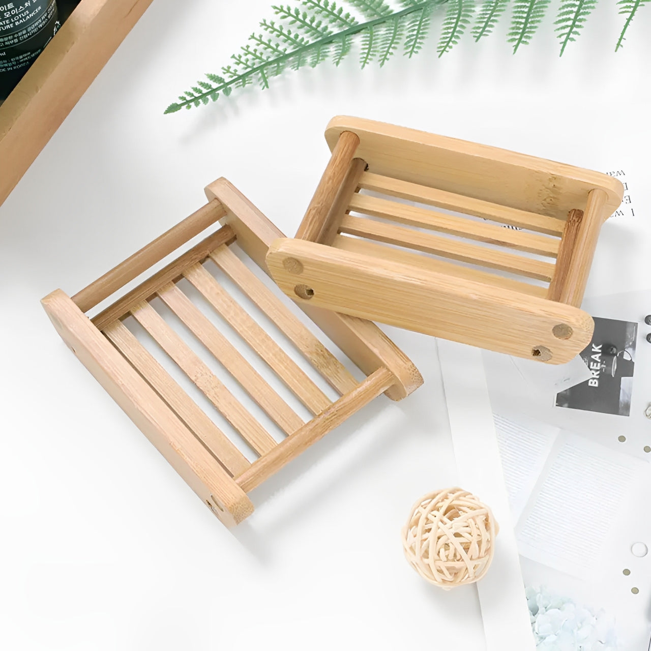 Bamboo Soap Nest